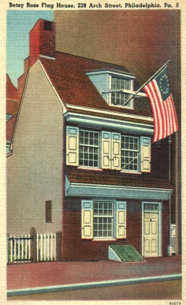 betsy ross flag houseS